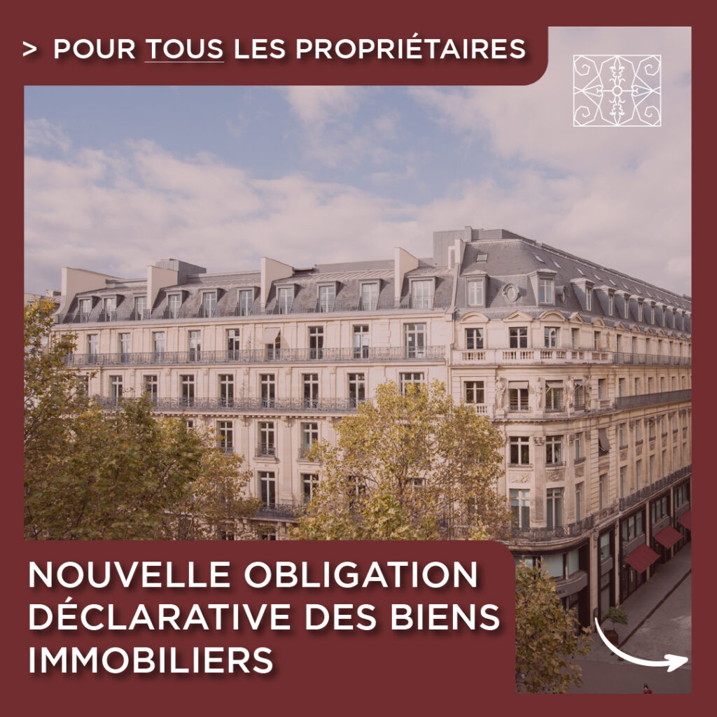 La nouvelle obligation déclarative pour tous les propriétaires de biens immobiliers - Cabinet Furgé Mulhauser MSG